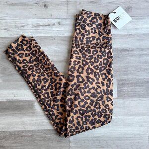 Beach Riot Leopard Print Leggings Size Small